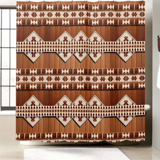 Rideau de douche de campagne moderne Style 1 (Créateur téléchargé)