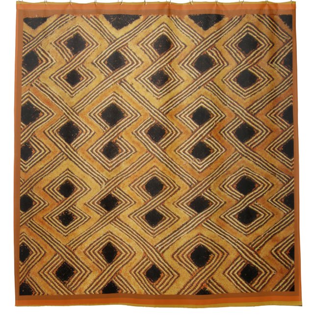 Rideau de douche de la tribu Kuba (Devant)