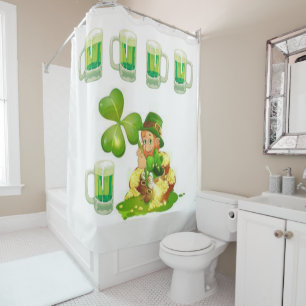 Rideau de douche de Saint Patrick