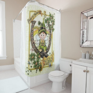 Rideau de douche de Saint Patrick