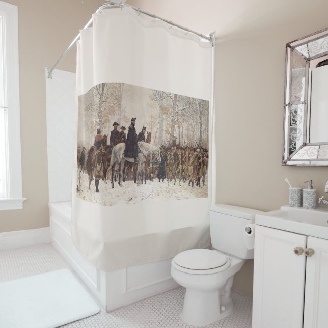 Rideau de douche de Valley Forge (En situation)