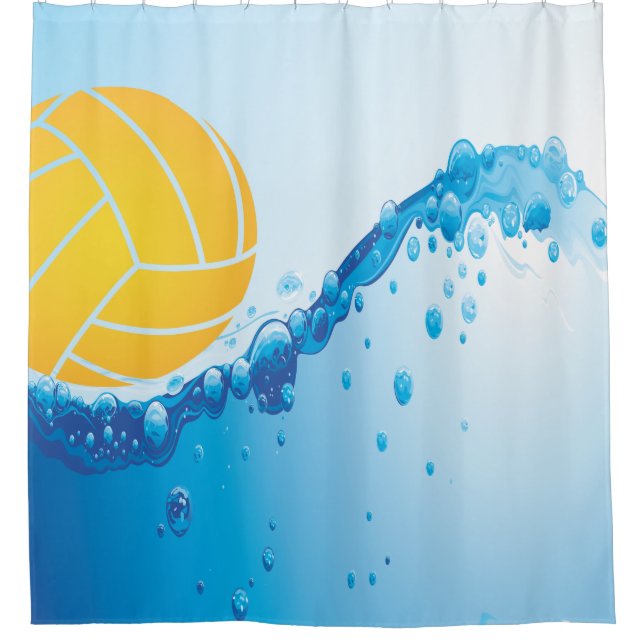 Rideau de douche de water-polo (Devant)