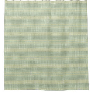 Rideau de douche d'été Sage Green et Lemon