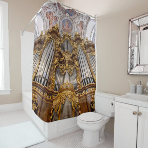 rideau de douche d'orgue à tuyaux Passau