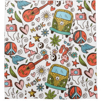 rideau de douche drôle pour enfants