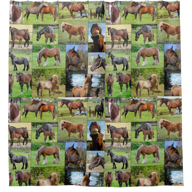 Rideau de douche du Cheval Lover (Devant)