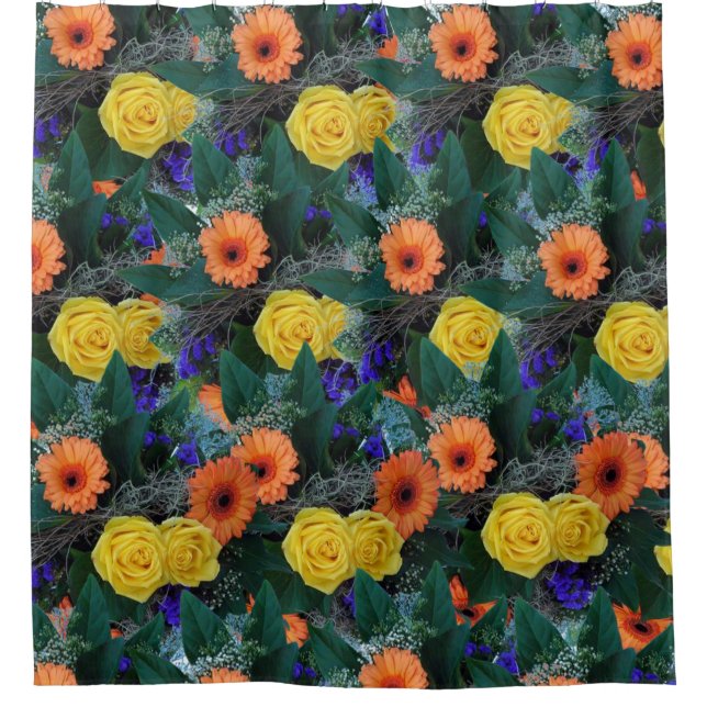 Rideau de douche Floral (Devant)