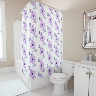 Rideau de douche Floral