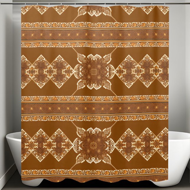 Rideau de douche floral rustique (Créateur téléchargé)