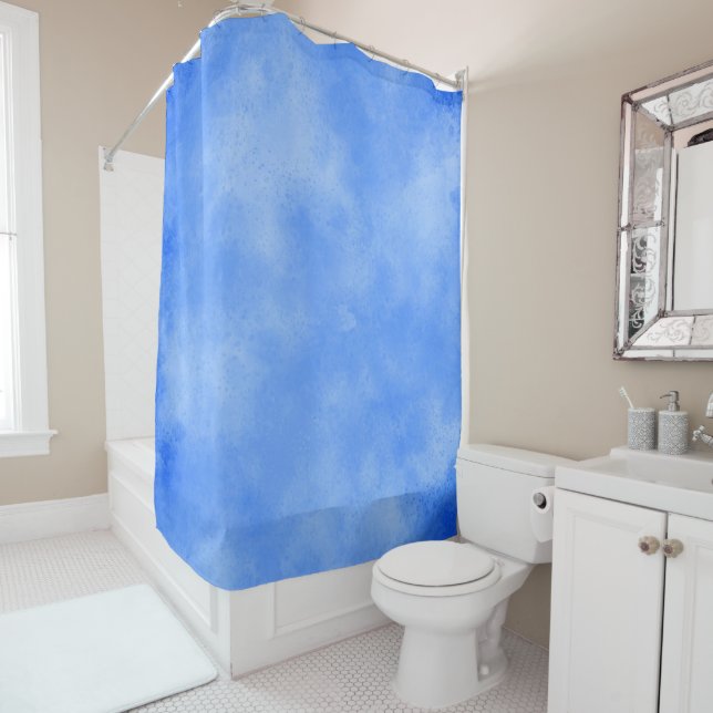 Rideau de douche gelé (En situation)