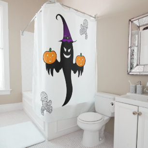 Rideau de douche Halloween