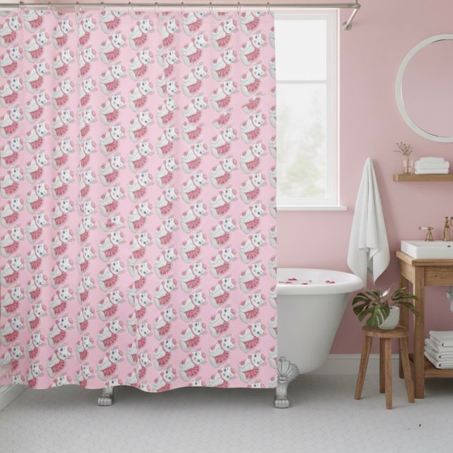 Rideau de douche Kitty (Créateur téléchargé)