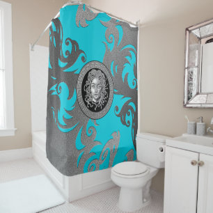 Rideau de douche Medusa de luxe