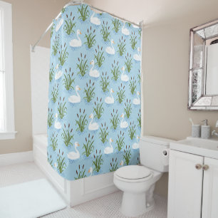 Rideau de douche Motif Duck Pond