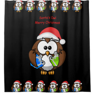 Rideau de douche Noël