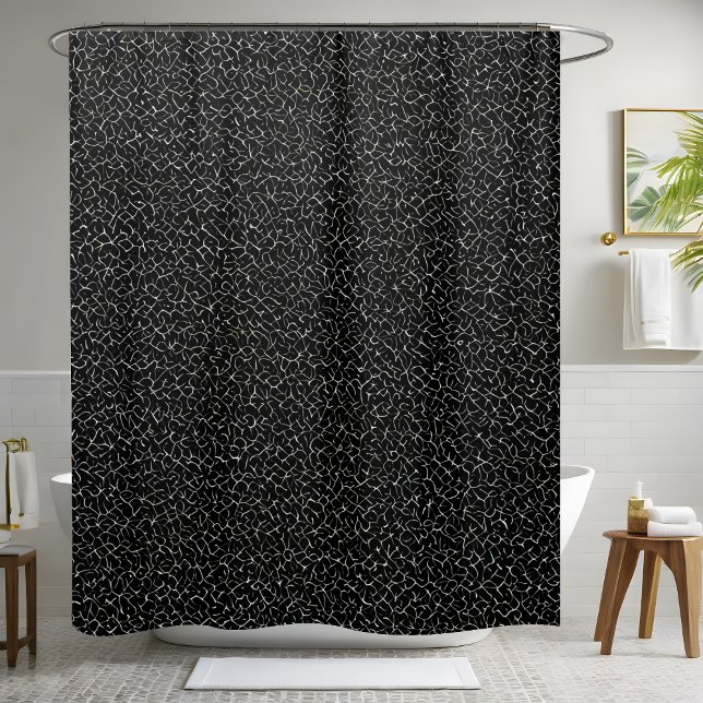 Rideau de douche noir (Créateur téléchargé)