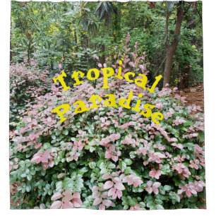 Rideau de douche Paradise Tropical