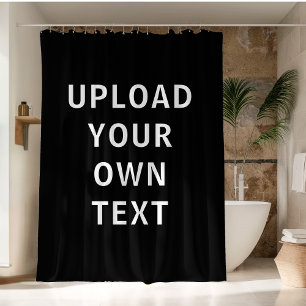 Rideau de douche personnalisé Ajoutez votre photo