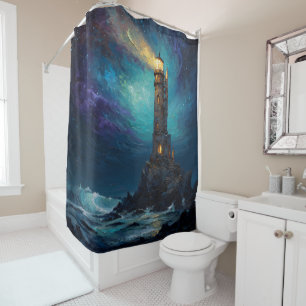 Rideau de douche phare