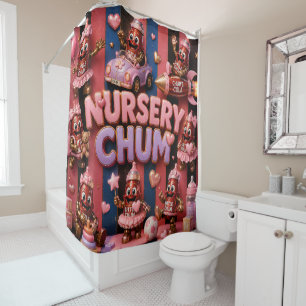 Rideau de douche pour nurserie/copains/enfants