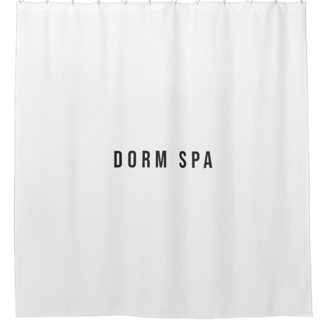 Rideau de douche pour Spa de résidence (Devant)