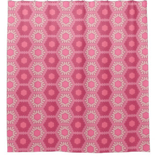 Rideau de douche rose lugubre Y2K Floral occidenta