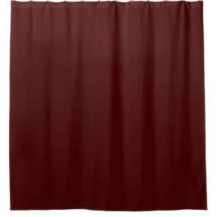 Rideau de douche rouge