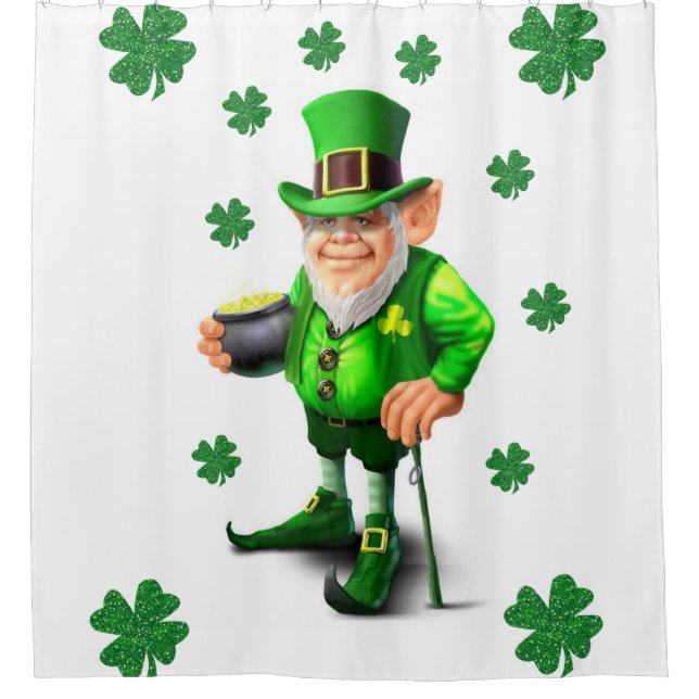 Rideau de douche Saint Patrick's Day (Devant)