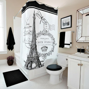 rideau de douche tour Eiffel