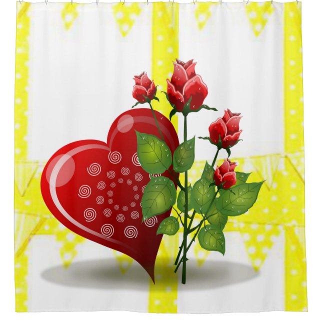 Rideau de douche Valentine (Devant)