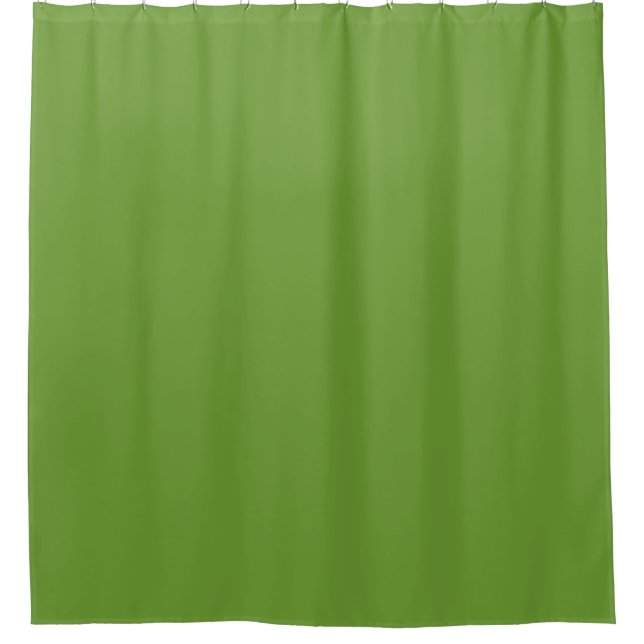 Rideau de douche vert Palm (Devant)
