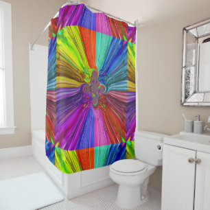 Rideau de douche Vortex couleur