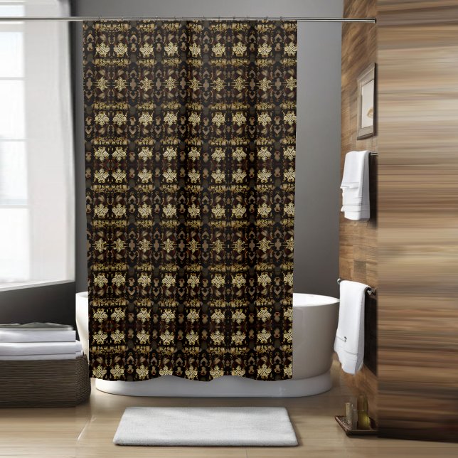 Rideau de douche Western Boho Style 2 (Créateur téléchargé)