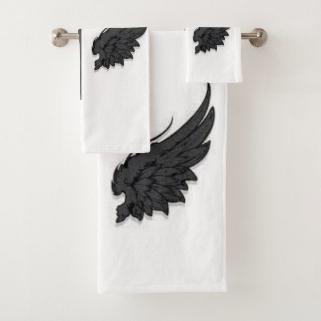 Rideau de douche Wings (En situation)