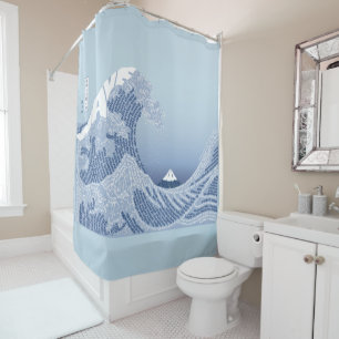 Rideau de douche World Wave