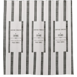 RIDEAU DE LA DOUCHE À COUCHE À COUCHE DE CUIR