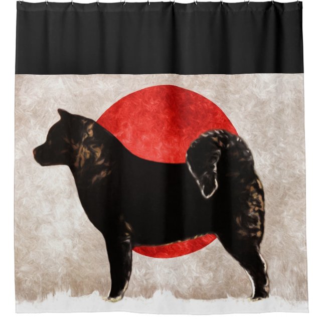 Rideau en douche d'Akita (Devant)