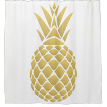 Rideau en douche d'ananas