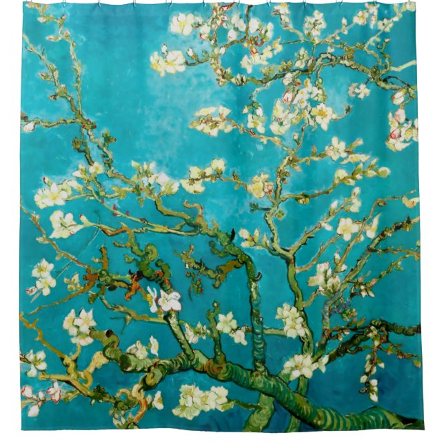 Rideau en douche d'arbre de fleurs d'amande de Van (Devant)
