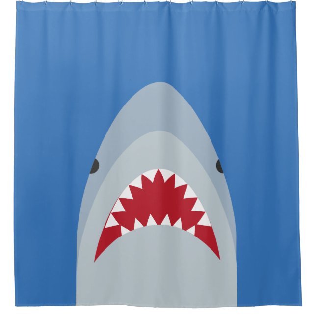 Rideau en douche d'attaque de requin (Devant)