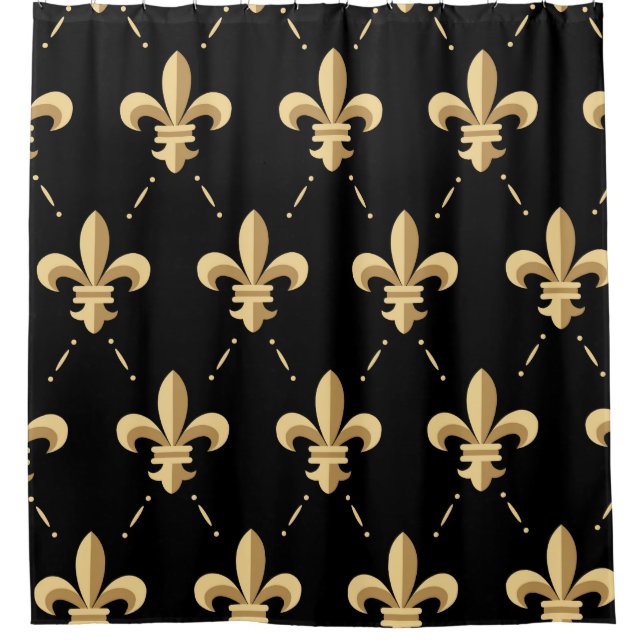 Rideau en douche de Fleur De Lis (Devant)