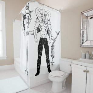 Rideau en douche de guerrier de Ganesh