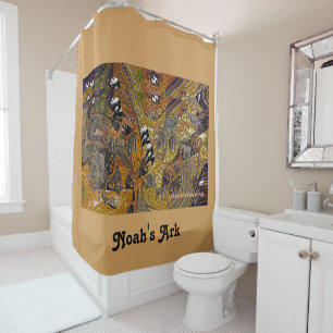Rideau en douche de l'arche de Noé. Sherri de Pal