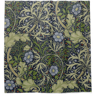 Rideau en douche de motif d'algue de William