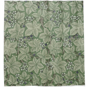 Rideau en douche de mûre de William Morris