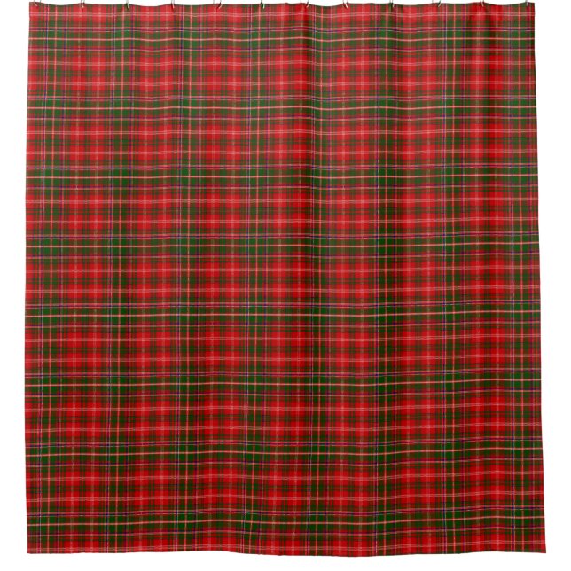 Rideau en douche de tartan de MacDougall (Devant)