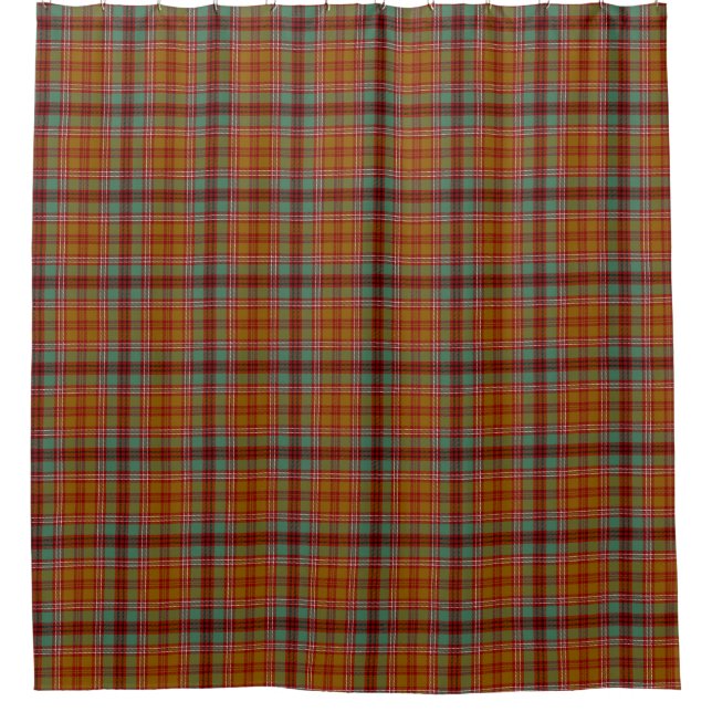 Rideau en douche de tartan de McCall (Devant)