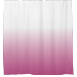 RIDEAU EN DOUCHE DU ROSE ROSE OMBRE