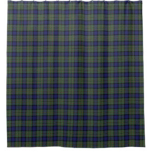 Rideau en douche écossais de tartan de MacLaren d