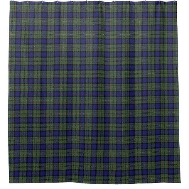 Rideau en douche écossais de tartan de MacLaren de (Devant)